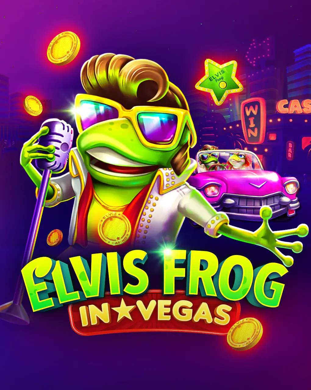 Elvis Frog in Vegas slot by BGaming